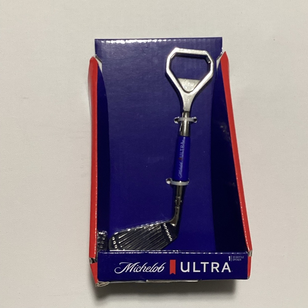 Michelob Ultra Golf Polo Shaped Bottle Opener